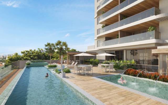 Piscina com borda infinita