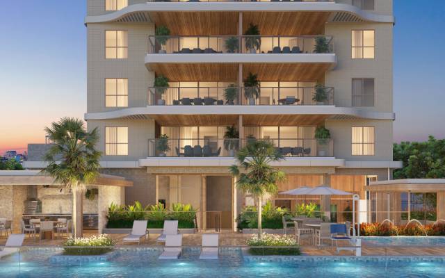 Piscina com borda infinita